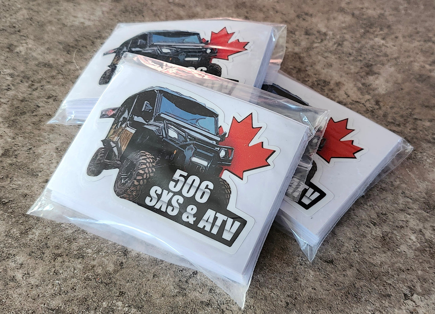 506SXS Pioneer Sticker