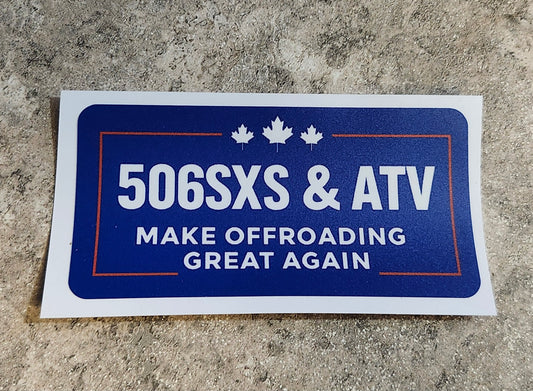 506SXS MOGA Sticker